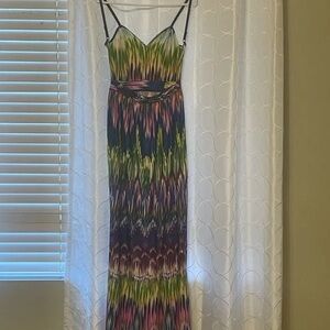 VENUS Vibrant Multicolor Maxi Dress